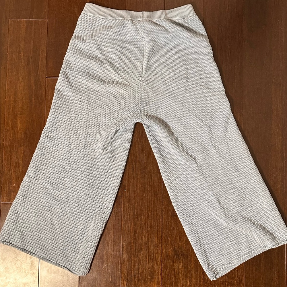 Free People Beach Hailee Sweater Pants Heather Gray Blue Women’s Size S - Picture 3 of 9